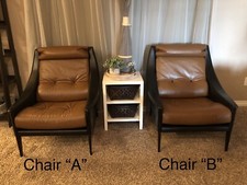 2012 Italian Leather Armchairs